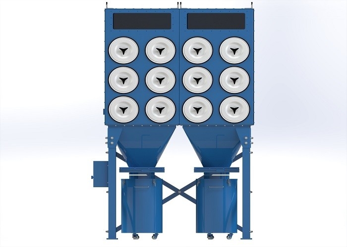 Le rendement élevé le collecteur de poussière de moulin qu'à farine enlèvent néfaste époussette F7 - la filtration F9