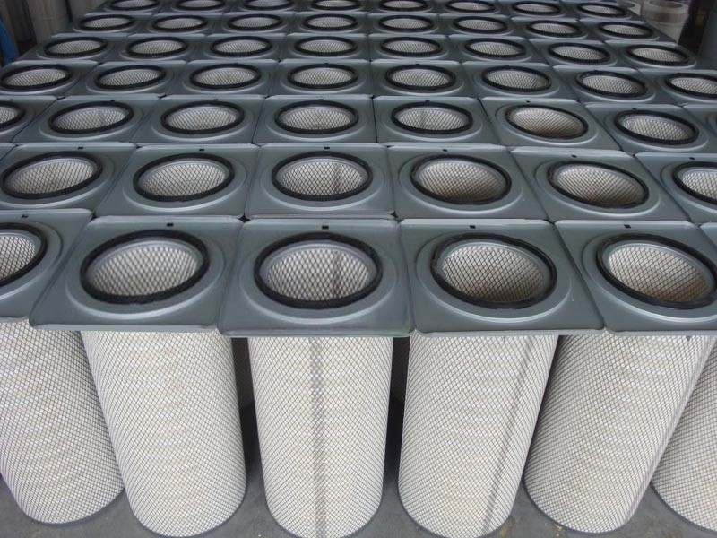 Les cartouches industrielles de filtre à air d'industrie cimentière/ont plissé des collecteurs de poussière de sachets filtre